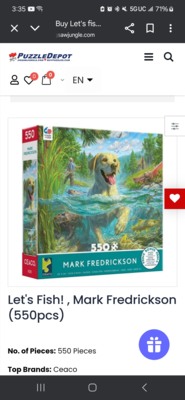 Ceaco Let's Fish - obrázek puzzlí