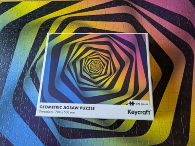 Keycraft Geometric Jigsaw Puzzle - obrázek puzzlí