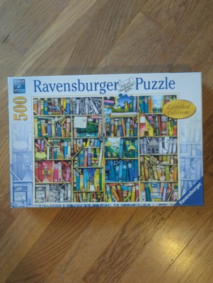 Ravensburger The bizarre bookshop - puzzle image