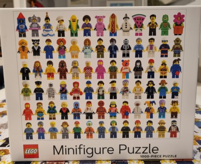 Lego Minifigure Puzzle - puzzle image