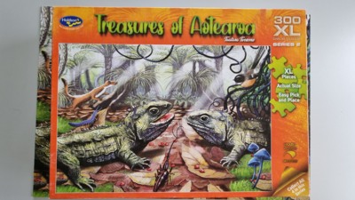 Holdson Treasures of Aotearoa - Series 2 - Tuatara Twosome - puzzle image