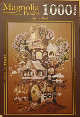 Magnolia Puzzles Sweets factory - imagen del puzzle