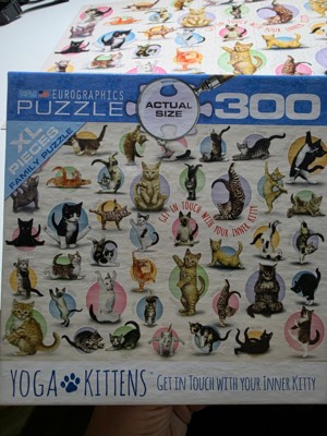 Eurographics Yoga Kittens - obrázek puzzlí
