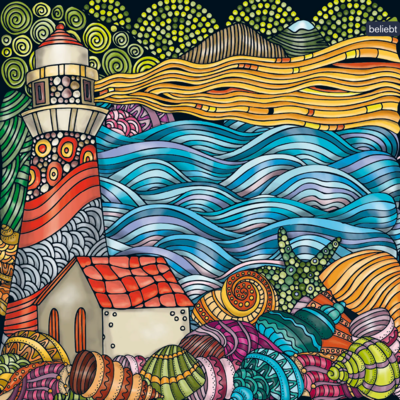 Curiosi Colour Mix 2: Lighthouse - imagen del puzzle