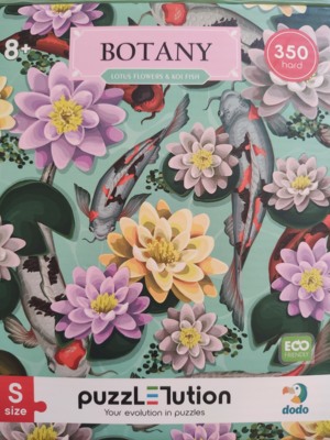 Dodo Botany - Lotus Flowers & Koi Fish - puzzle image