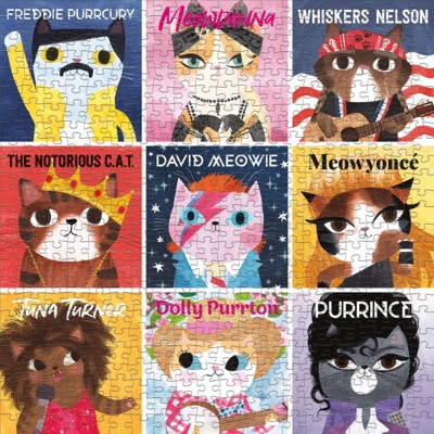 Mudpuppy Musical Cats - imagen del puzzle