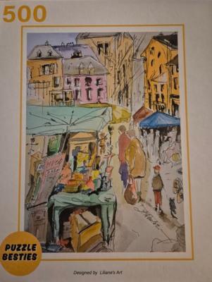 Puzzle Besties Watercolor - puzzle image