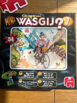 Jumbo Wasgij Mini 7: Mountain Course - puzzle image