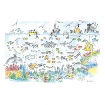 Puzzle delle formiche Mare - obrázek puzzlí