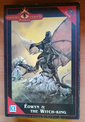 ICE. Éowyn and the Witch King - puzzle image