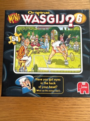 Jumbo Wasgij Mini 6: Anyone for Tennis - puzzle image