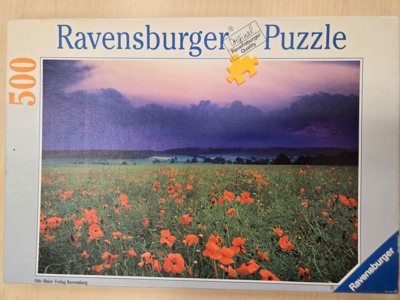 Ravensburger Field of Poppys - puzzle image