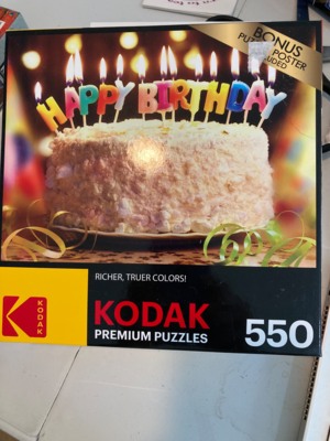 Kodak Happy Birthday Cake - puzzle image