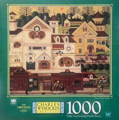 Charles Wysocki's Americana Pretty Penny Square - obrázek puzzlí