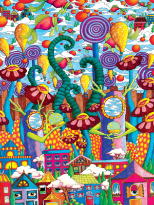 Masterpieces Waiting for the Colors to Grow - obrázek puzzlí