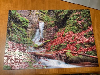 Sure-Lox Autumn Waterfall - obrázek puzzlí