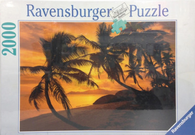 Ravensburger palms at sunset - obrázek puzzlí