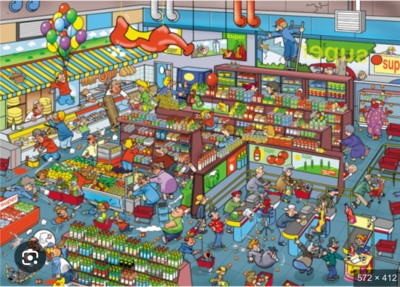 Goliath That’s Life: Supermarket - obrázek puzzlí