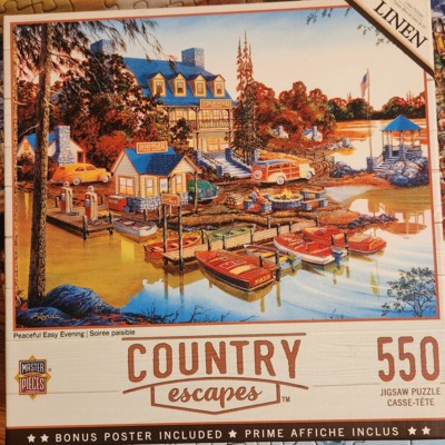 Masterpieces Peaceful Easy Evening - obrázek puzzlí