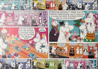 Peliko Moomin Comic Strip - obrázek puzzlí