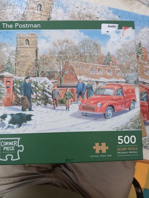 Corner Piece The postman - imagen del puzzle