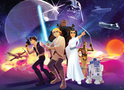 Buffalo Games Star Wars Rebel Heros - puzzle image