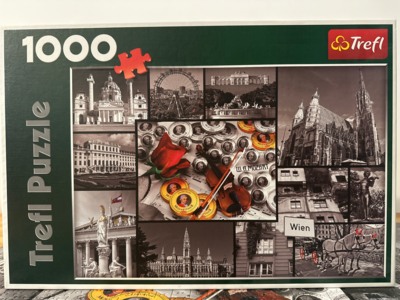 Trefl Vienna - collage - obrázek puzzlí