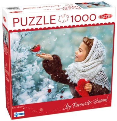 Tactic My Favorite Season! - Girl With Red Mittens - obrázek puzzlí