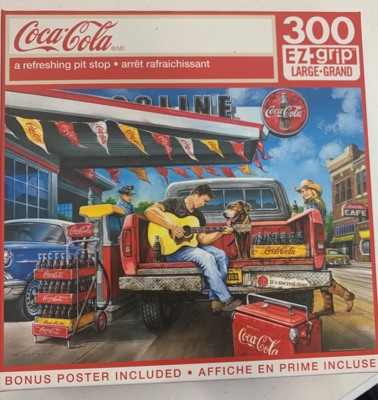 Masterpieces Coca-Cola a refreshing pit stop - パズル画像