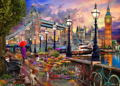 Vermont Christmas Company London Stroll - imagen del puzzle