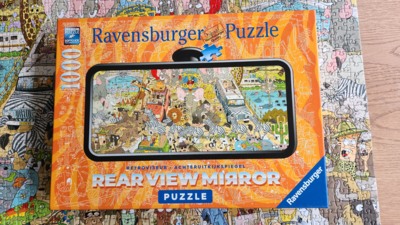 Ravensburger Rear View Mirror Safari - obrázek puzzlí