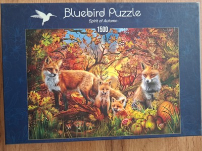 Bluebird Spirit of Autumn - puzzle image