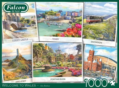 Falcon Welcome to Wales - puzzle image