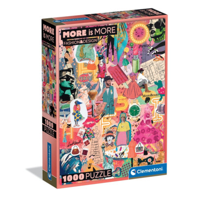 Clementoni More is more: Fashion&Design - image du puzzle