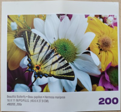 Sure-Lox 12-in-1 Photo Gallery - Beautiful Butterfly - パズル画像