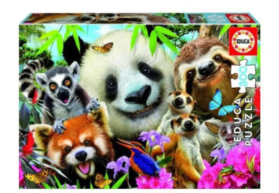 Educa Black-eyed Friends Selfie - obrázek puzzlí