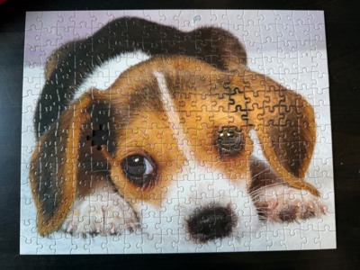 Re-Marks Puppy puzzle - obrázek puzzlí