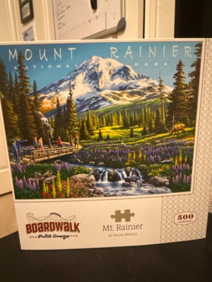 Boardwalk Mount ranier - puzzle image