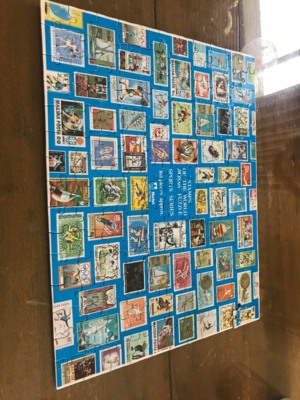 Murfett Regency stamps of the world jigsaw puzzle sports series - Puzzlebild