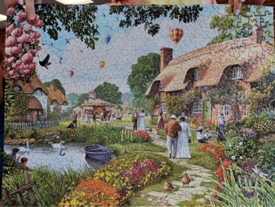 Bits and Pieces Gibsons Lakeside Cottage - obrázek puzzlí