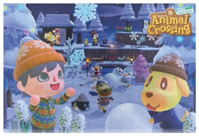 Paladone Animal Crossing Winter Jigsaw - obrázek puzzlí