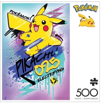 Buffalo Games Buffalo Games 500-Piece Pokemon Electrifying Jigsaw Puzzle - obrázek puzzlí