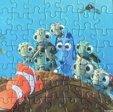 Ravensburger The world of little nemo - Marlin, Dory and turtles - obrázek puzzlí