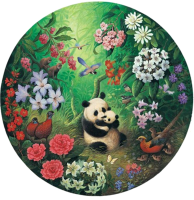 Grovely Jungle Panda - obrázek puzzlí