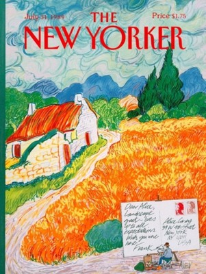 New York Puzzle Company Postcard Impressionism - obrázek puzzlí