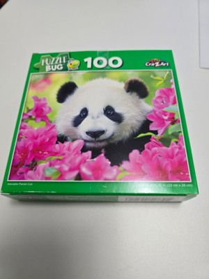Puzzle bug Adorable panda cub - obrázek puzzlí