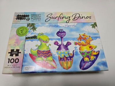 Hawai'i premier puzzles Surfing dinos - obrázek puzzlí