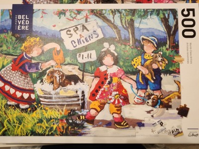 Pierre Belvedere Dog spa - Puzzlebild