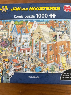 Jumbo Jan van Haasteren: The Building Site - obrázek puzzlí