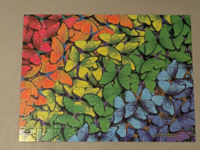 Arrow Puzzles Butterfly Morph - obrázek puzzlí